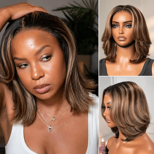 Highlight Bob Wig – Just Put It On. No Glue. No Scissors.