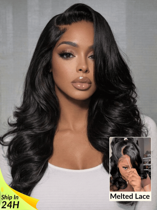 180% Density 13x4 Loose Wave Glueless Wig – Pre-Everything Lace, Elastic Drawstring, Ready-to-Wear
