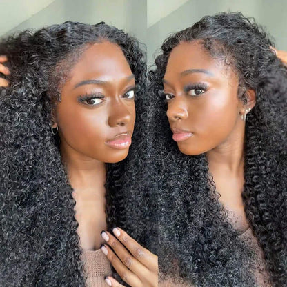 Pre-Cut Lace. Pre-Plucked Hairline. Pre-Bleached Knots. Pre-Curly 4C Edges. Just Wear & Go.